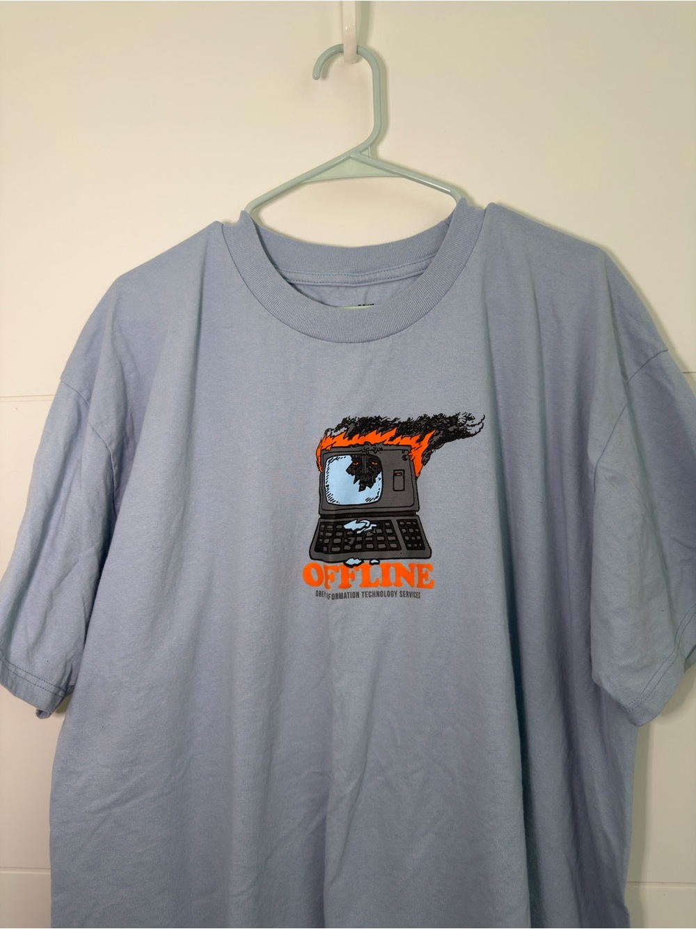 OBEY Blue/Grey T Shirt